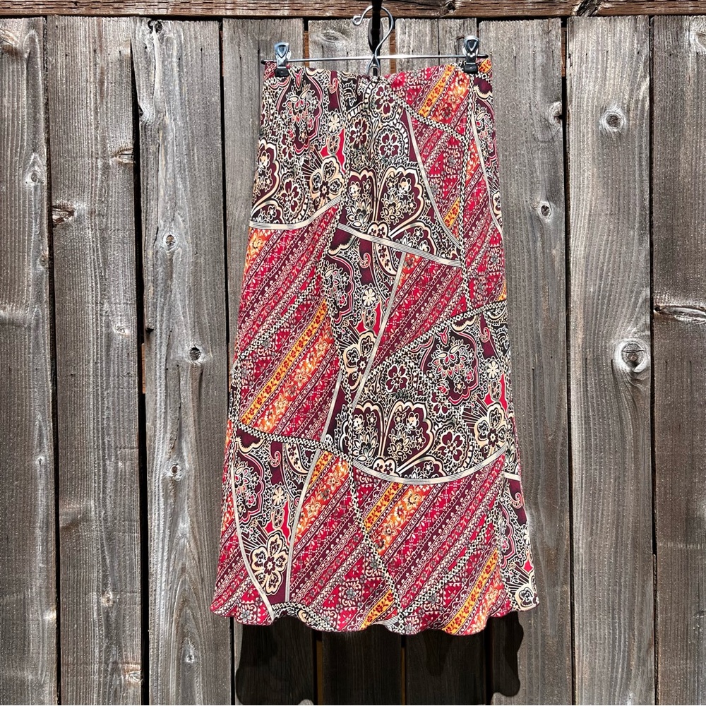 Christopher & Banks midi skirt size small